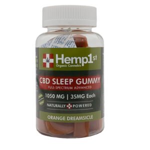 1050mg CBD Sleep Gummies- Orange Dreamsicle